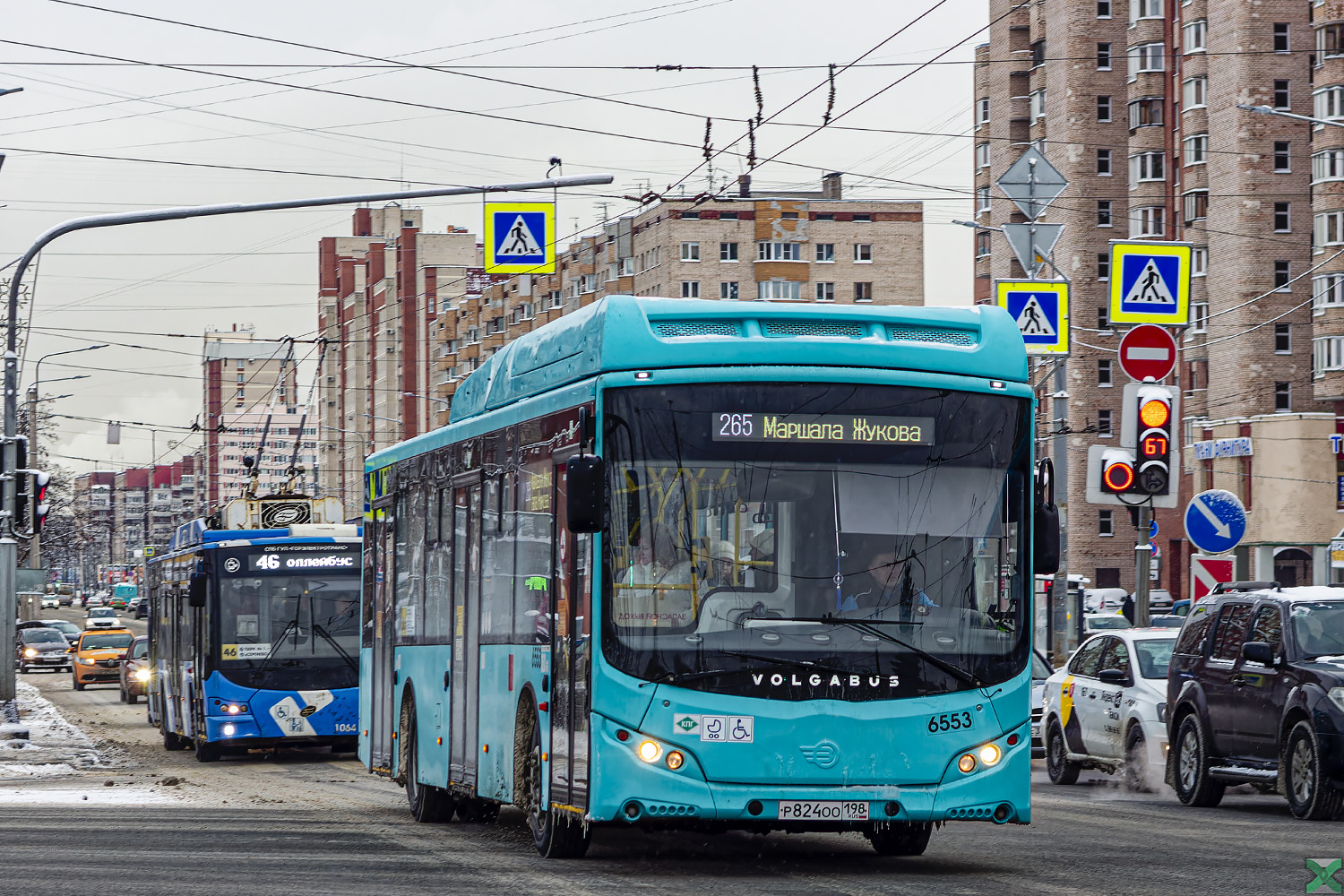 Санкт-Петербург, Volgabus-5270.G4 (CNG) № 6553