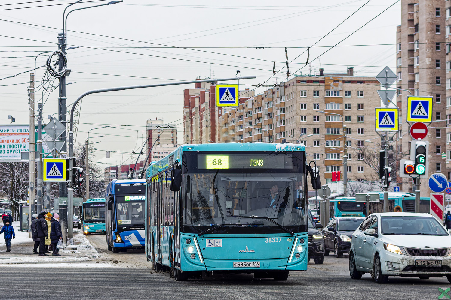 Санкт-Петербург, МАЗ-203.947 № 38337