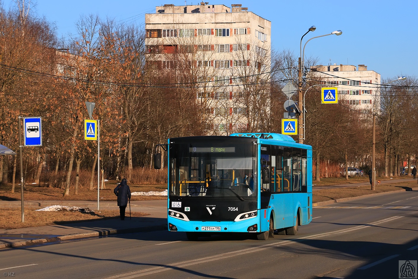 Санкт-Петербург, Volgabus-4298.G4 (LNG) № 7054