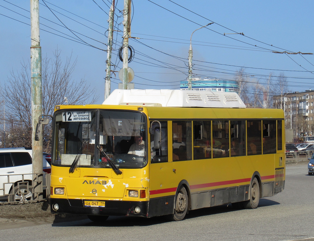 Udmurtia, LiAZ-5256.57 č. ОА 047 18