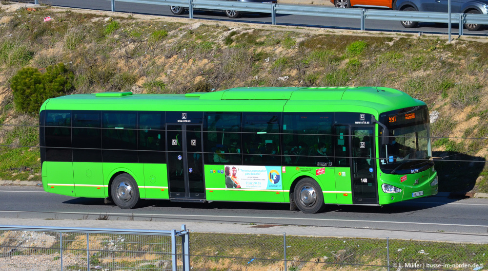 Испания, Irizar i3le 12,75 № 148