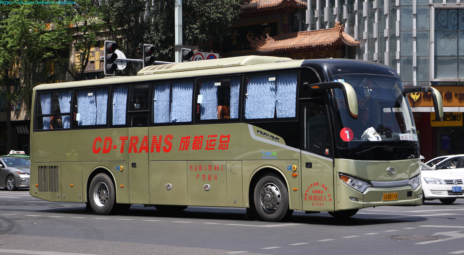 Китай, King Long XMQ6112AYD5D № 川A BB118