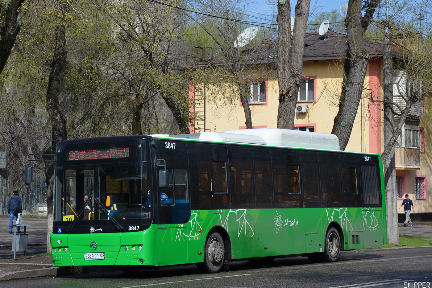 Алматы, Golden Dragon XML6125CN (Hyundai Trans Auto) № 3847