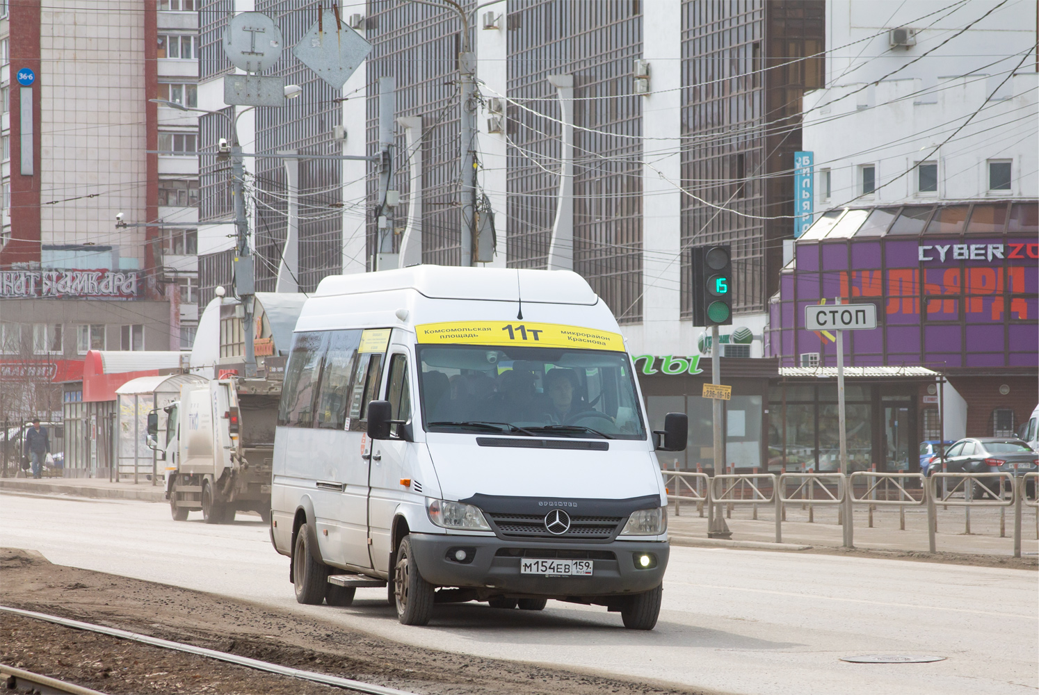 Пермский край, Луидор-223227 (MB Sprinter Classic) № М 154 ЕВ 159