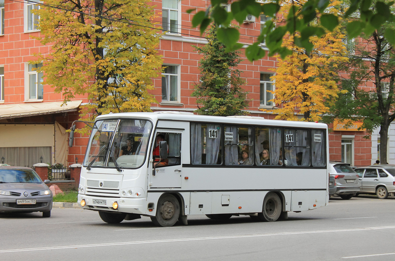 Пермский край, ПАЗ-320402-05 № Е 746 РМ 159