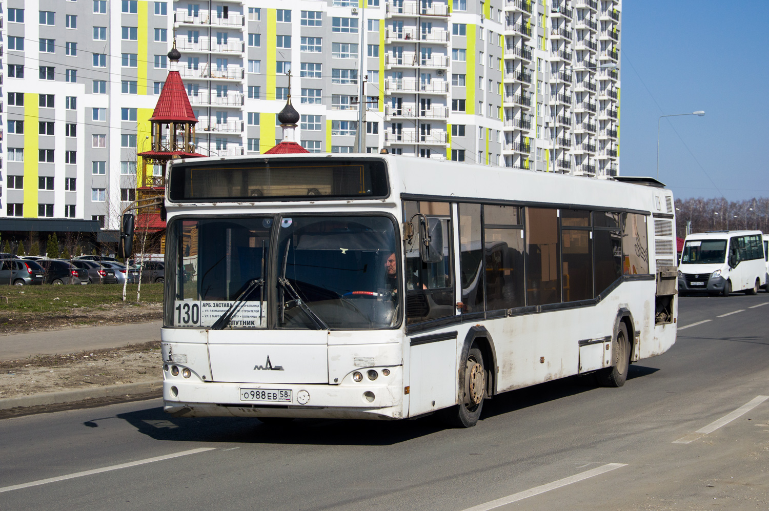 Пензенская область, МАЗ-103.465 № О 988 ЕВ 58