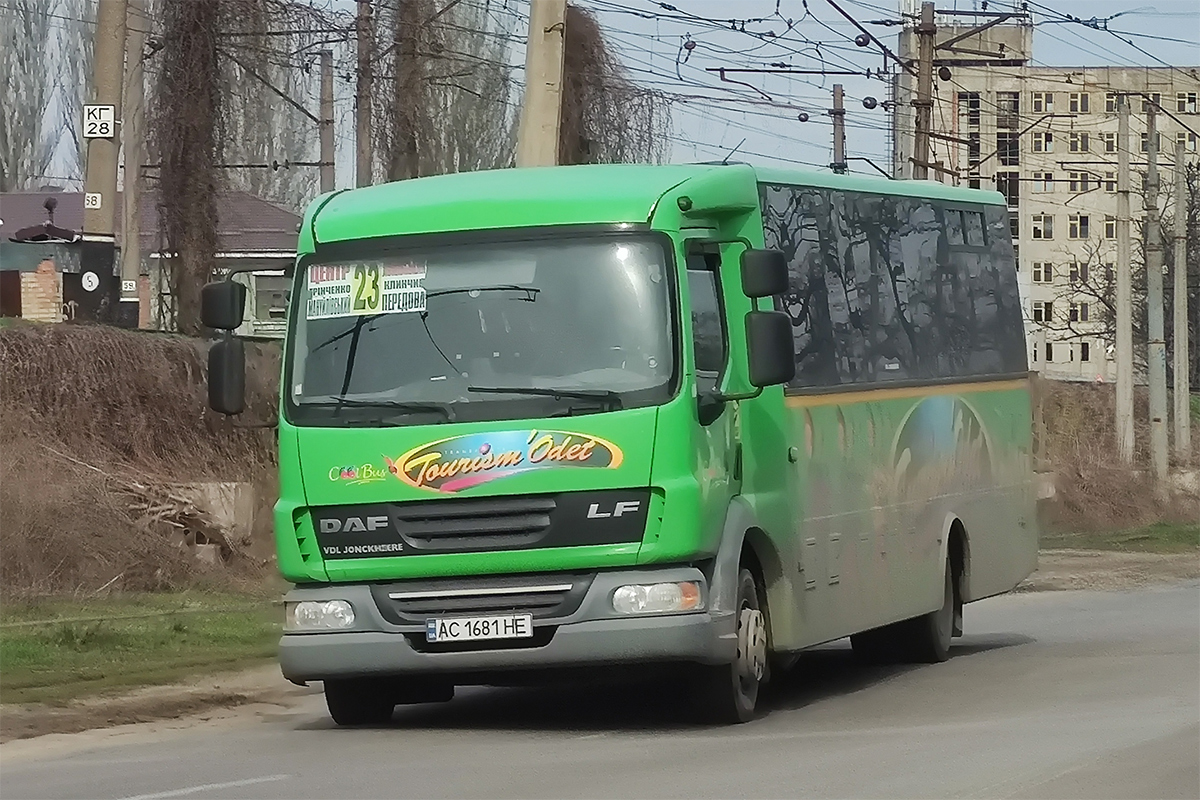 Днепропетровская область, VDL Jonckheere 1LX119 № AC 1681 HE