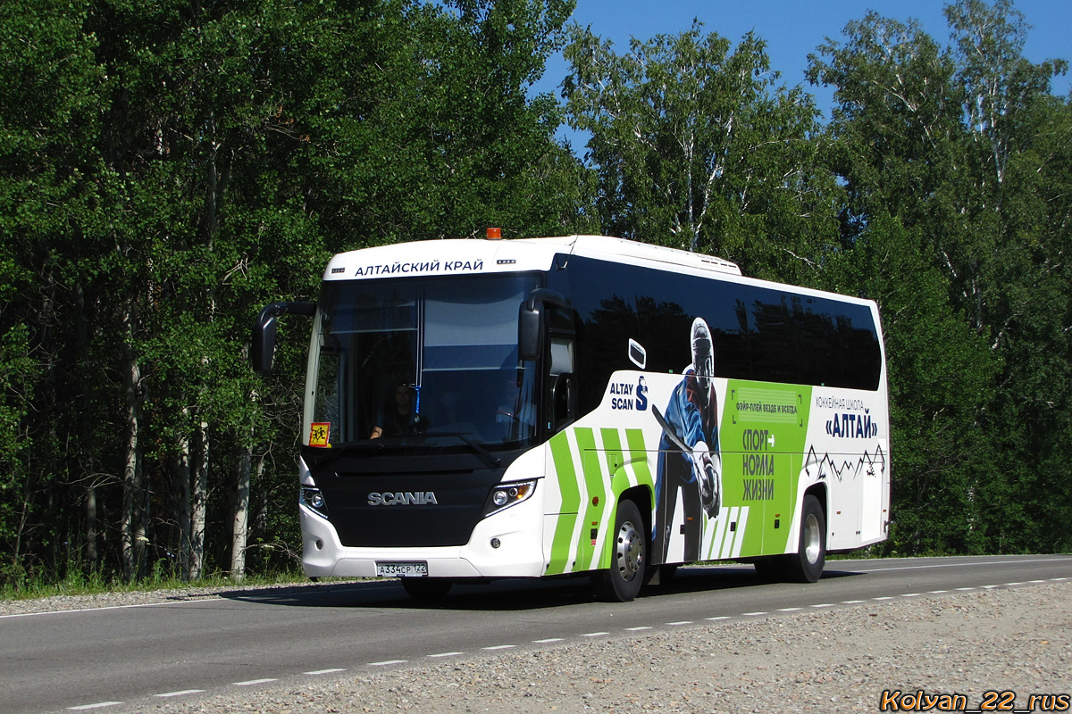 Алтайский край, Scania Touring HD 12.0 № А 334 СР 122