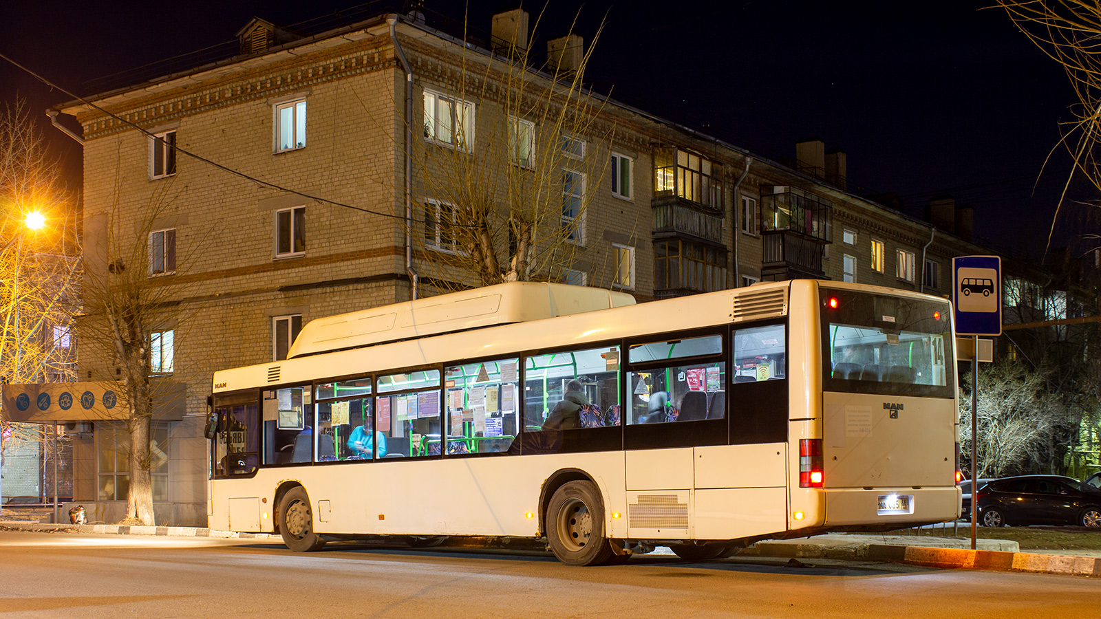 Свердловская область, MAN A21 NL313 CNG № МА 035 66