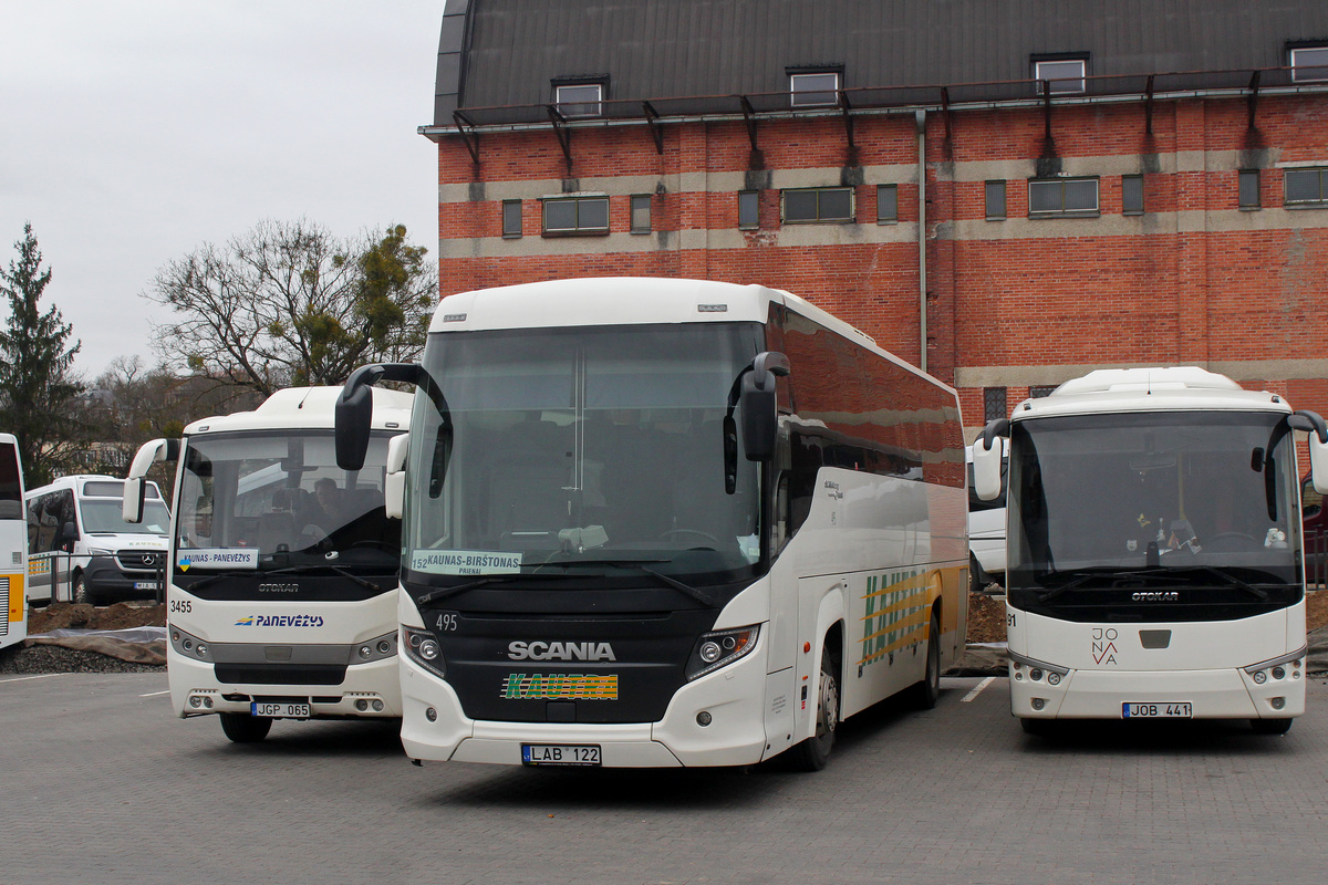 Литва, Scania Touring HD № 495