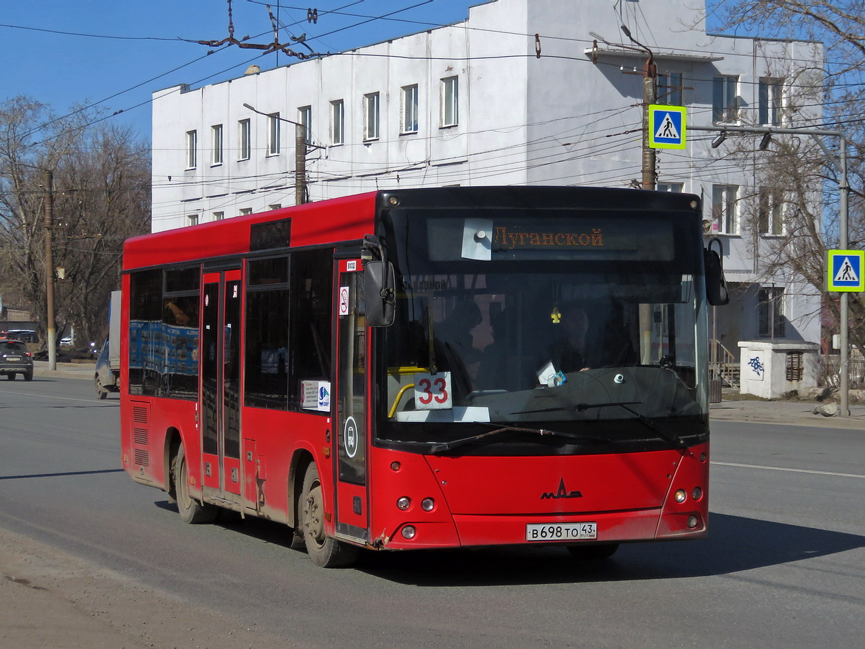 Obwód kirowski, MAZ-206.067 Nr В 698 ТО 43