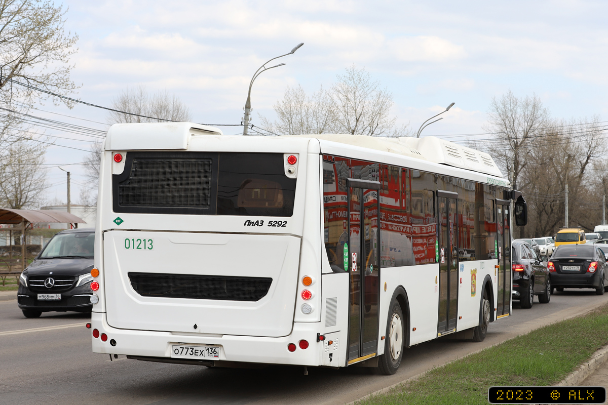 Воронежская область, ЛиАЗ-5292.67 (CNG) № 01213