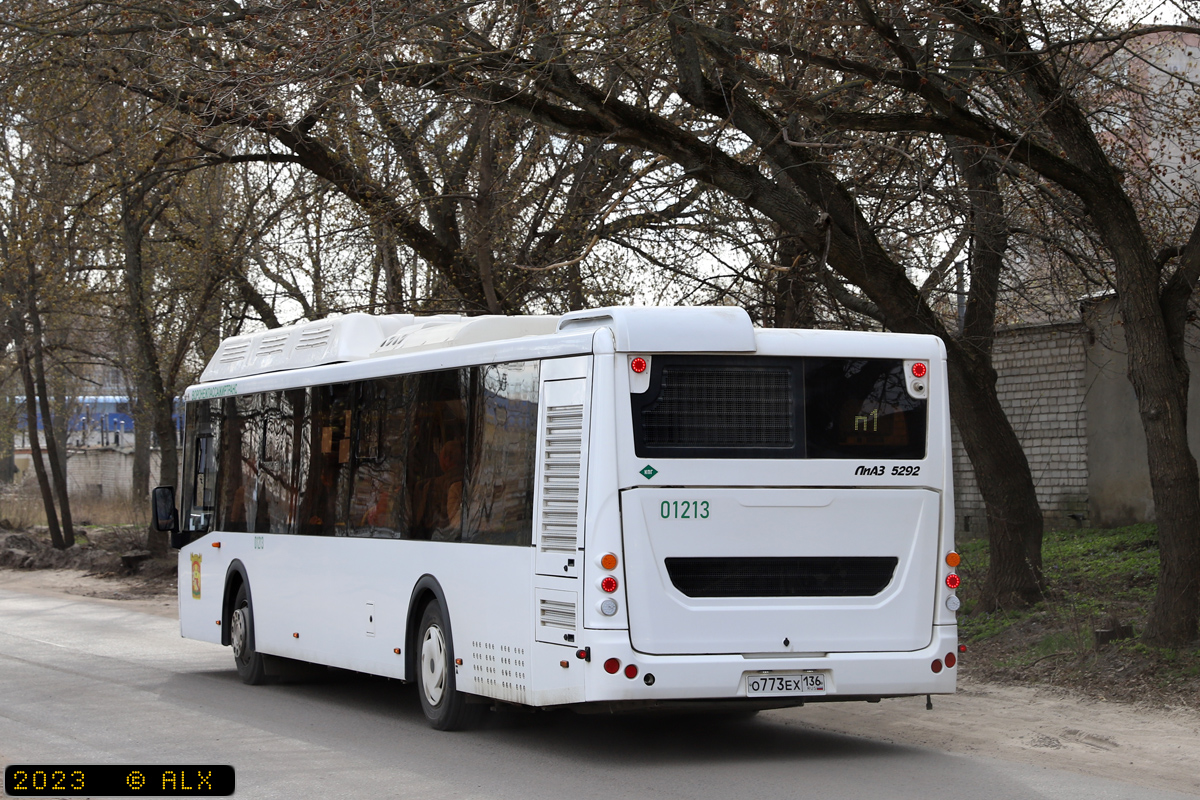 Voronezh region, LiAZ-5292.67 (CNG) № 01213