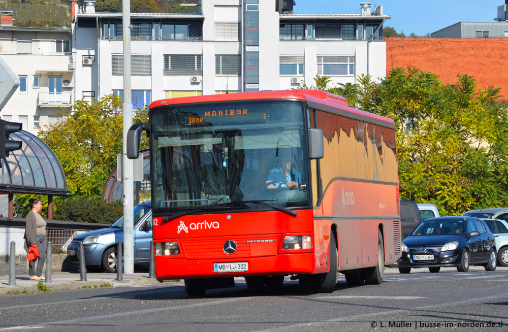 Словения, Mercedes-Benz O550 Integro № 302