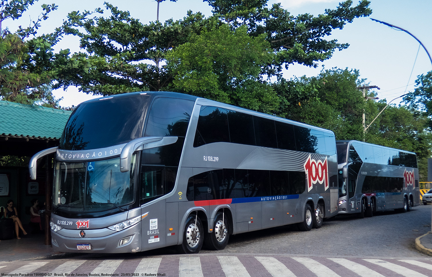 Бразилия, Marcopolo Paradiso G7 1800DD № RJ 108.299