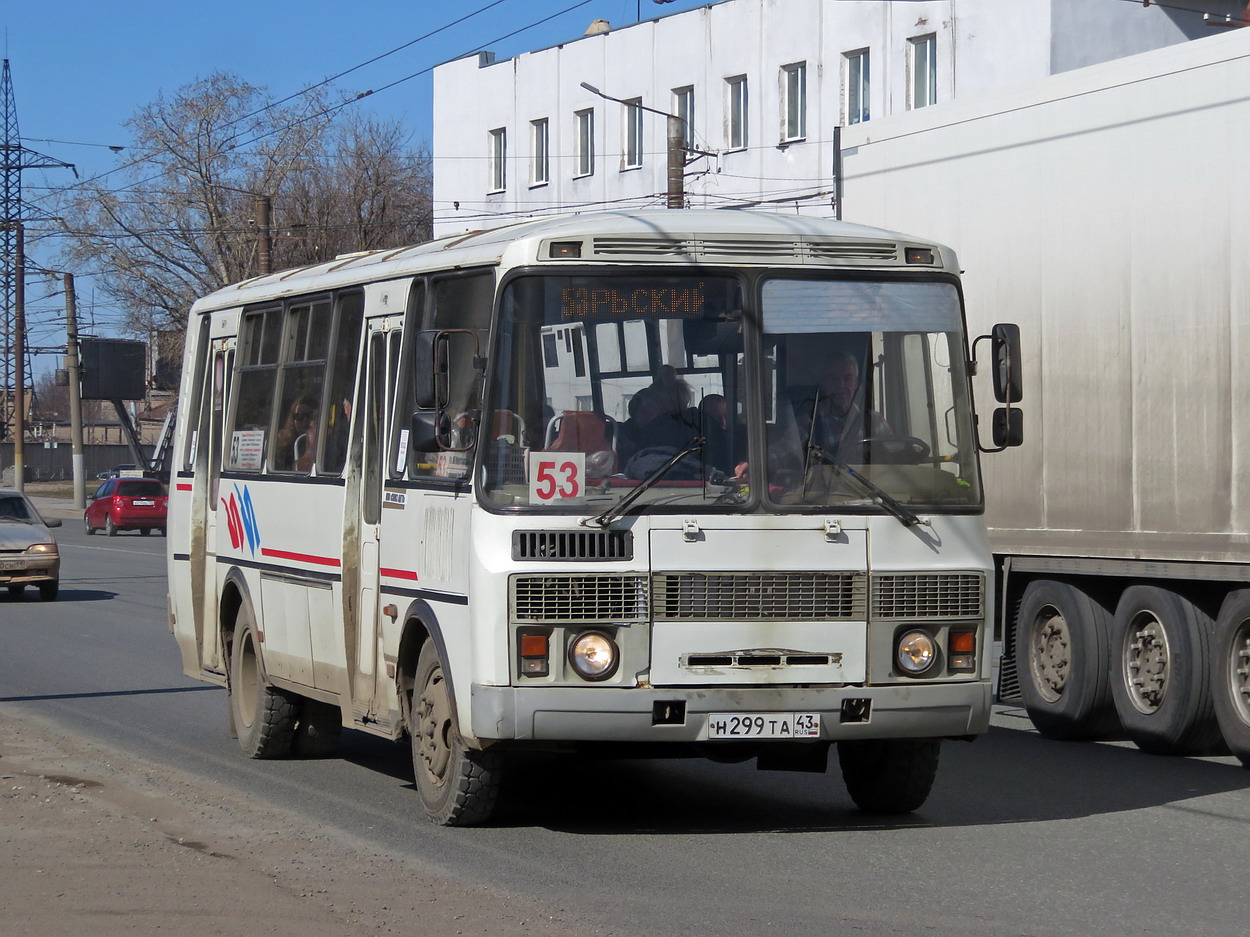 Кировская область, ПАЗ-4234 № Н 299 ТА 43