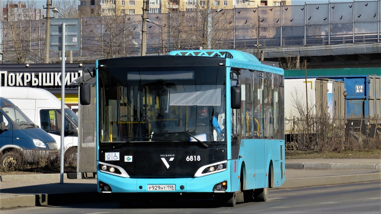 Санкт-Петербург, Volgabus-4298.G4 (LNG) № 6818