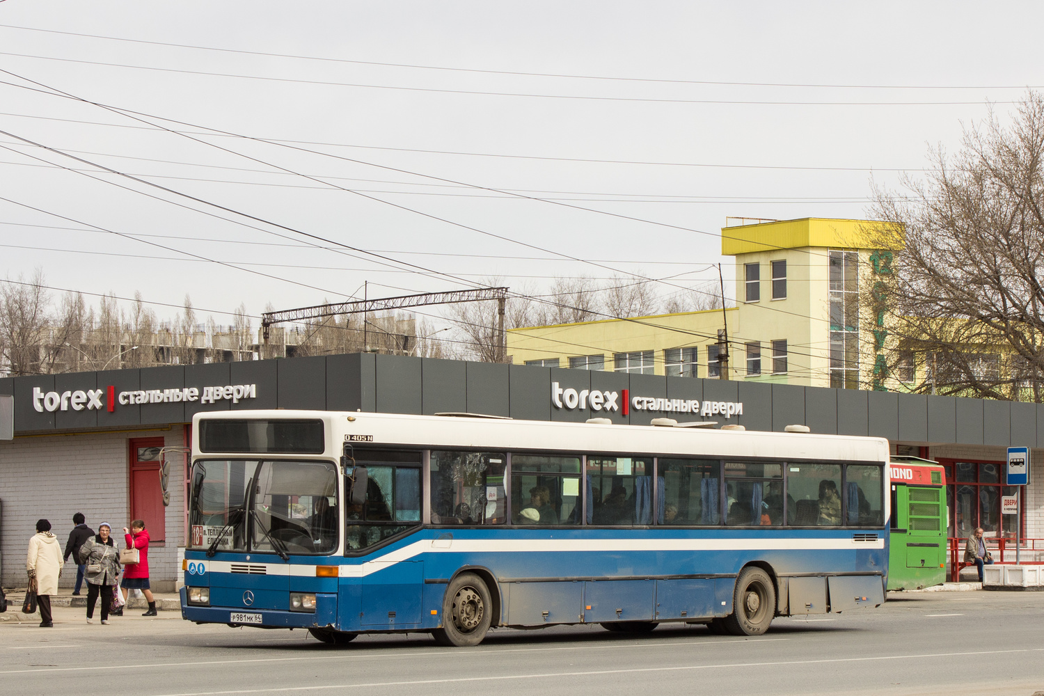 Саратовская область, Mercedes-Benz O405N № Р 981 МК 64