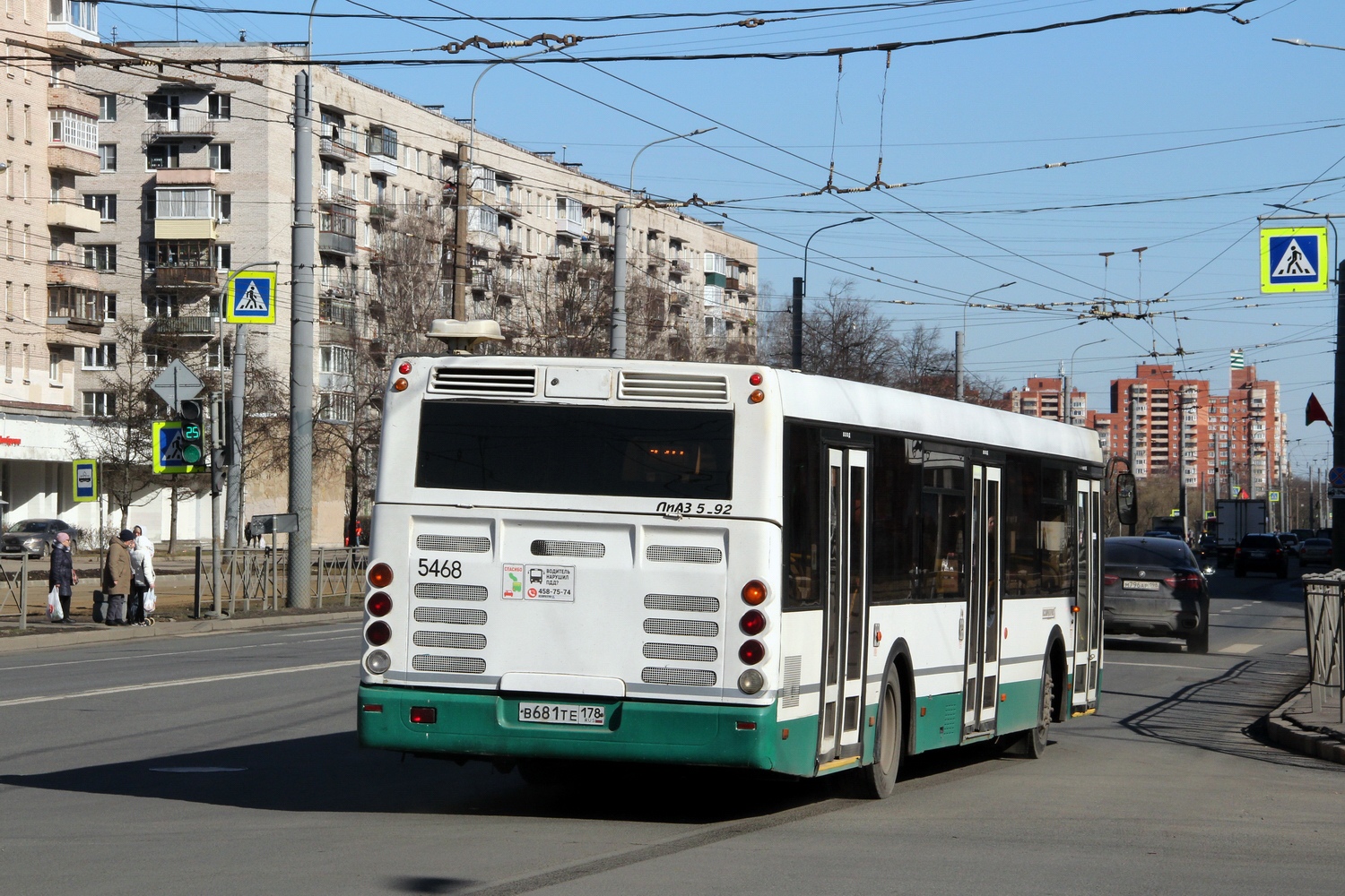 Санкт-Петербург, ЛиАЗ-5292.60 № 5468