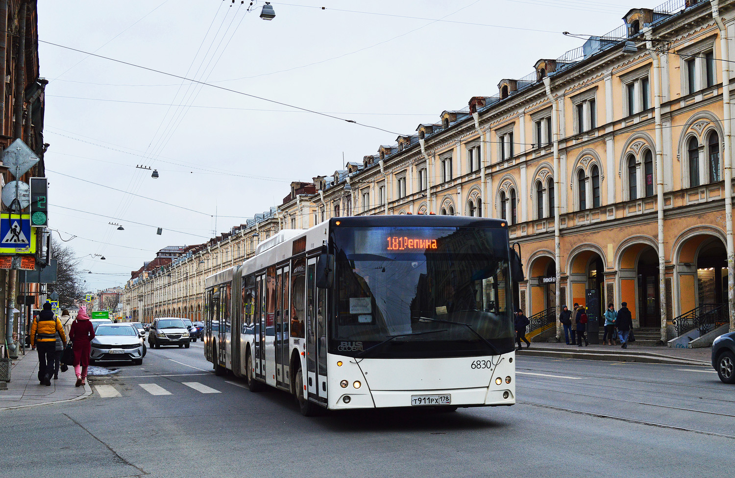 Санкт-Петербург, МАЗ-215.069 № 6830