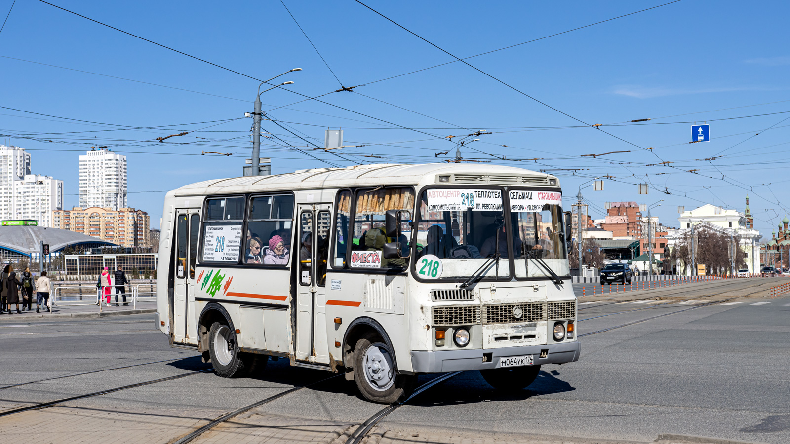 Челябинская область, ПАЗ-32054 № М 064 УК 174