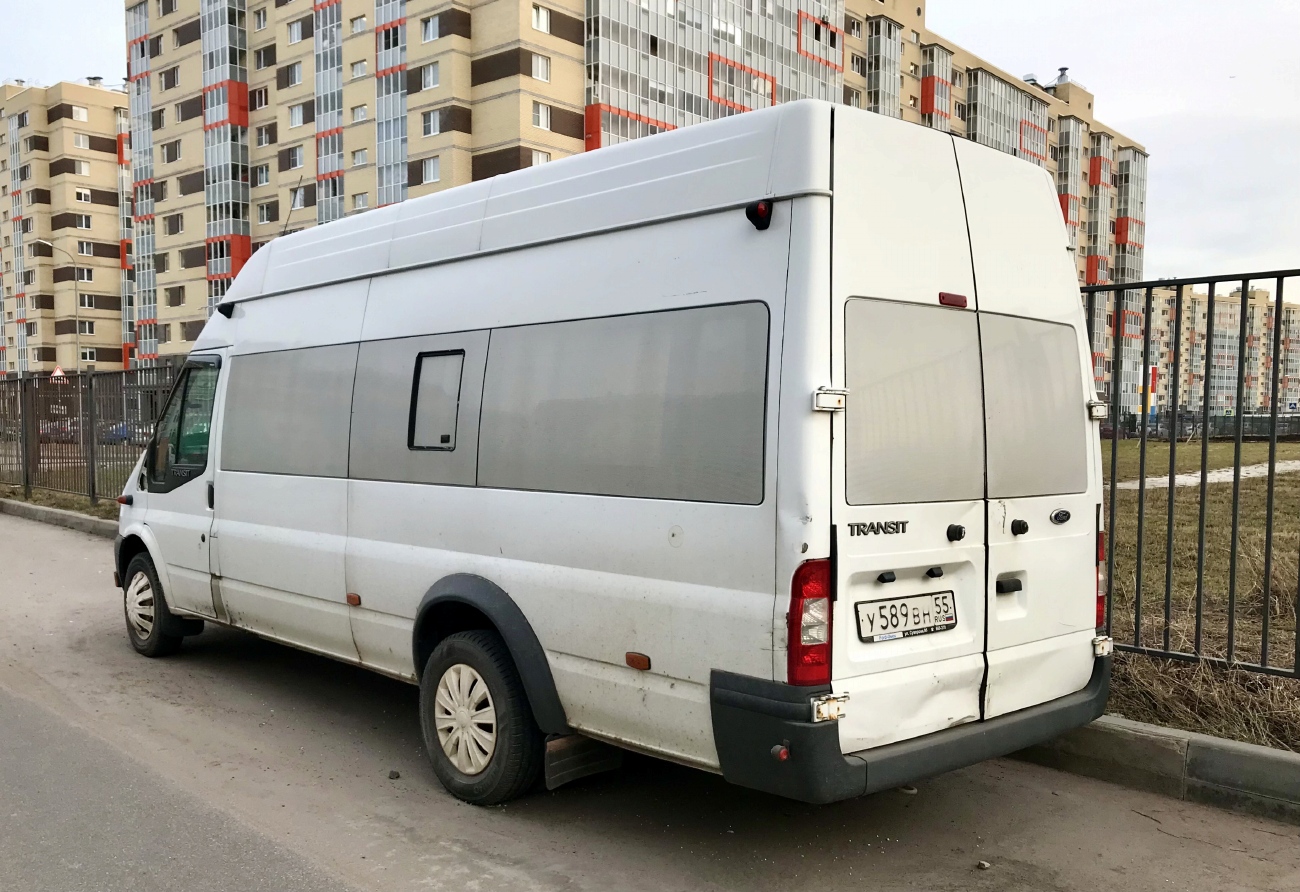Omsk region, Nizhegorodets-222709  (Ford Transit) Nr. У 589 ВН 55