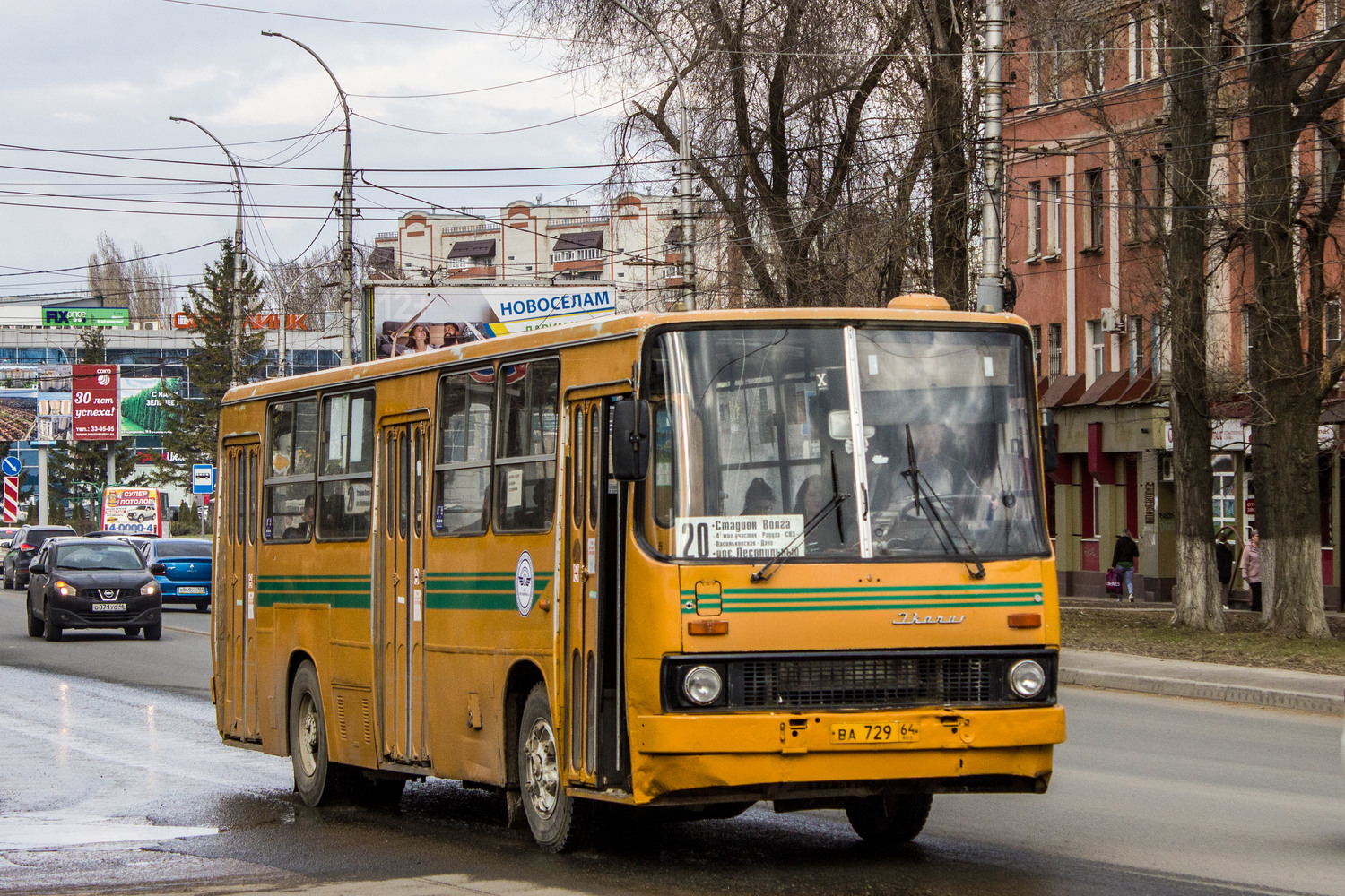 Саратовская область, Ikarus 260.50 № ВА 729 64