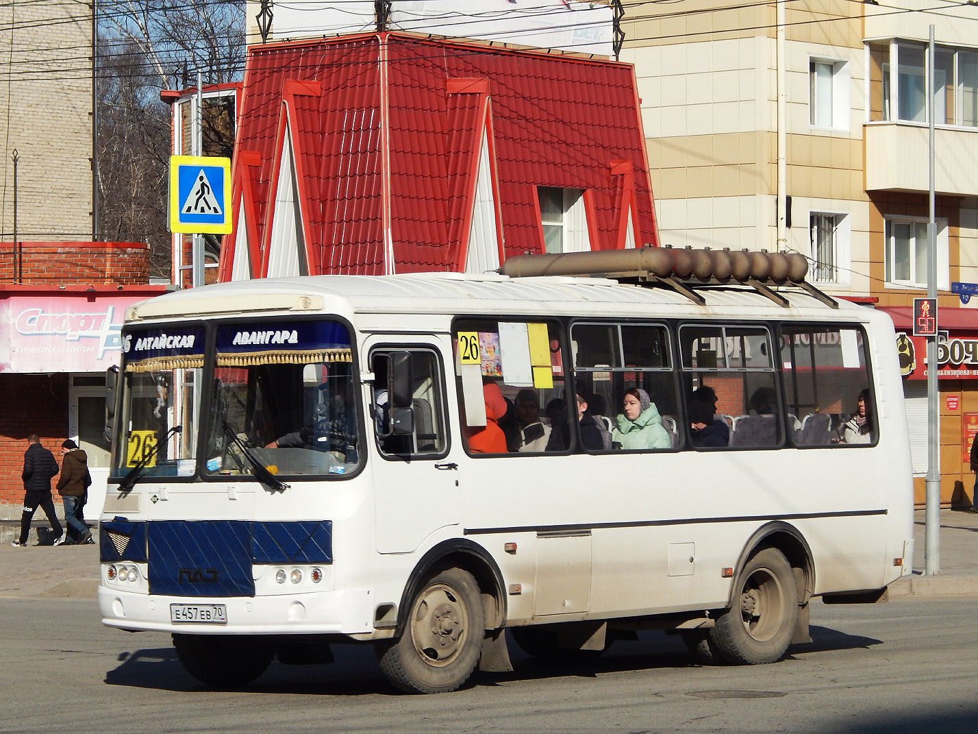 Томская область, ПАЗ-32054 № Е 457 ЕВ 70