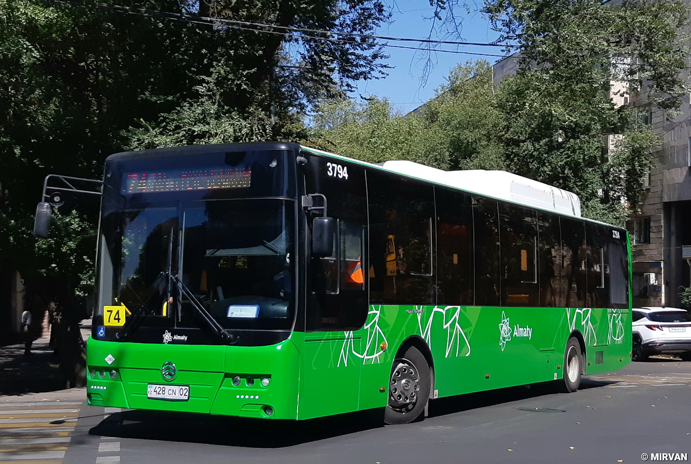 Алматы, Golden Dragon XML6125CN (Hyundai Trans Auto) № 3794