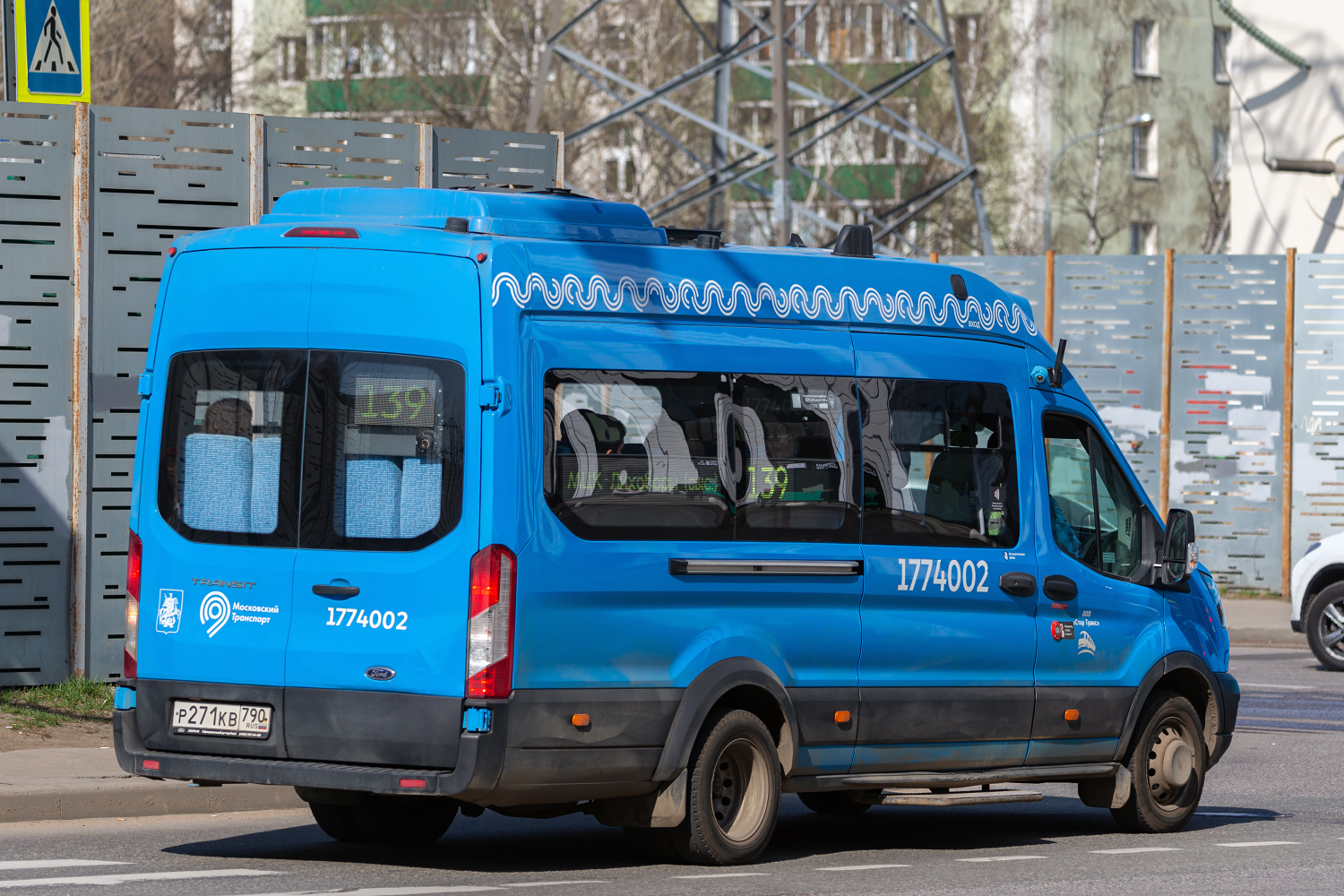 Москва, Нижегородец-222708 (Ford Transit FBD) № 1774002