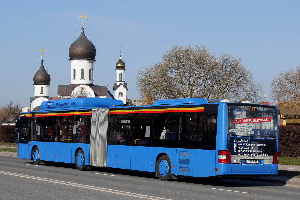 Литва, MAN A23 Lion's City G NG313 CNG № 89