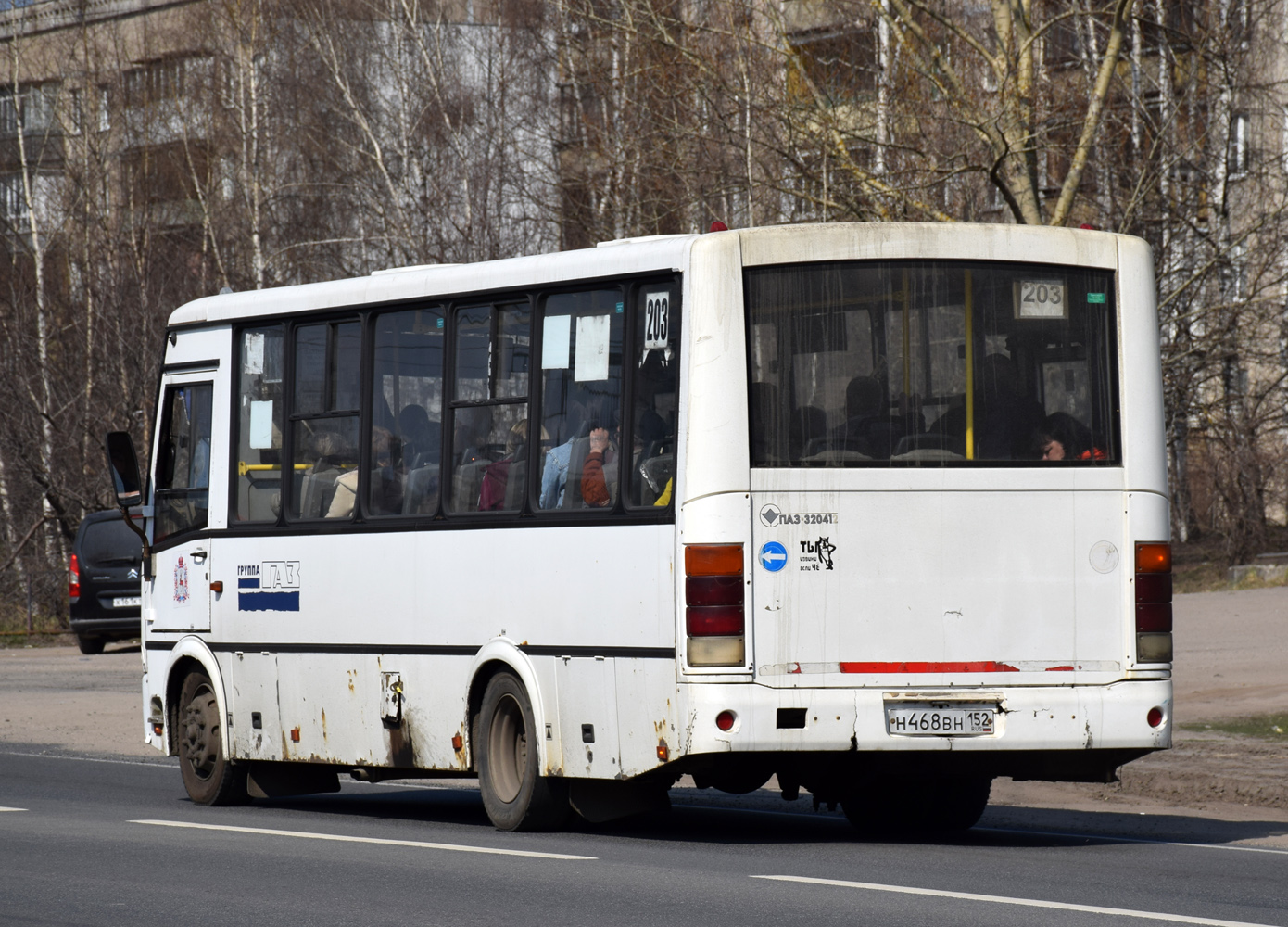 Нижегородская область, ПАЗ-320412-05 № Н 468 ВН 152