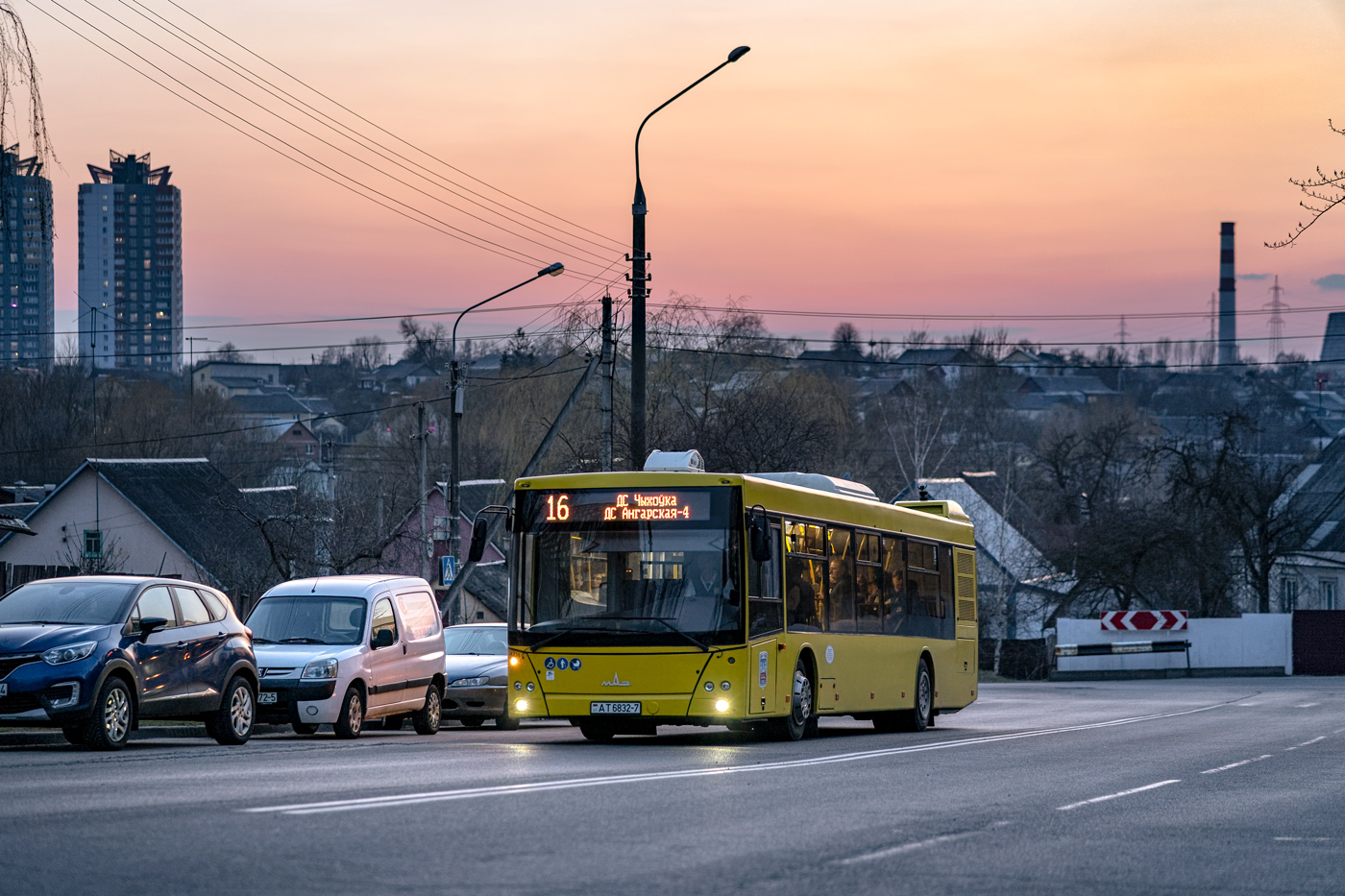 Mińsk, MAZ-203.015 Nr 024236