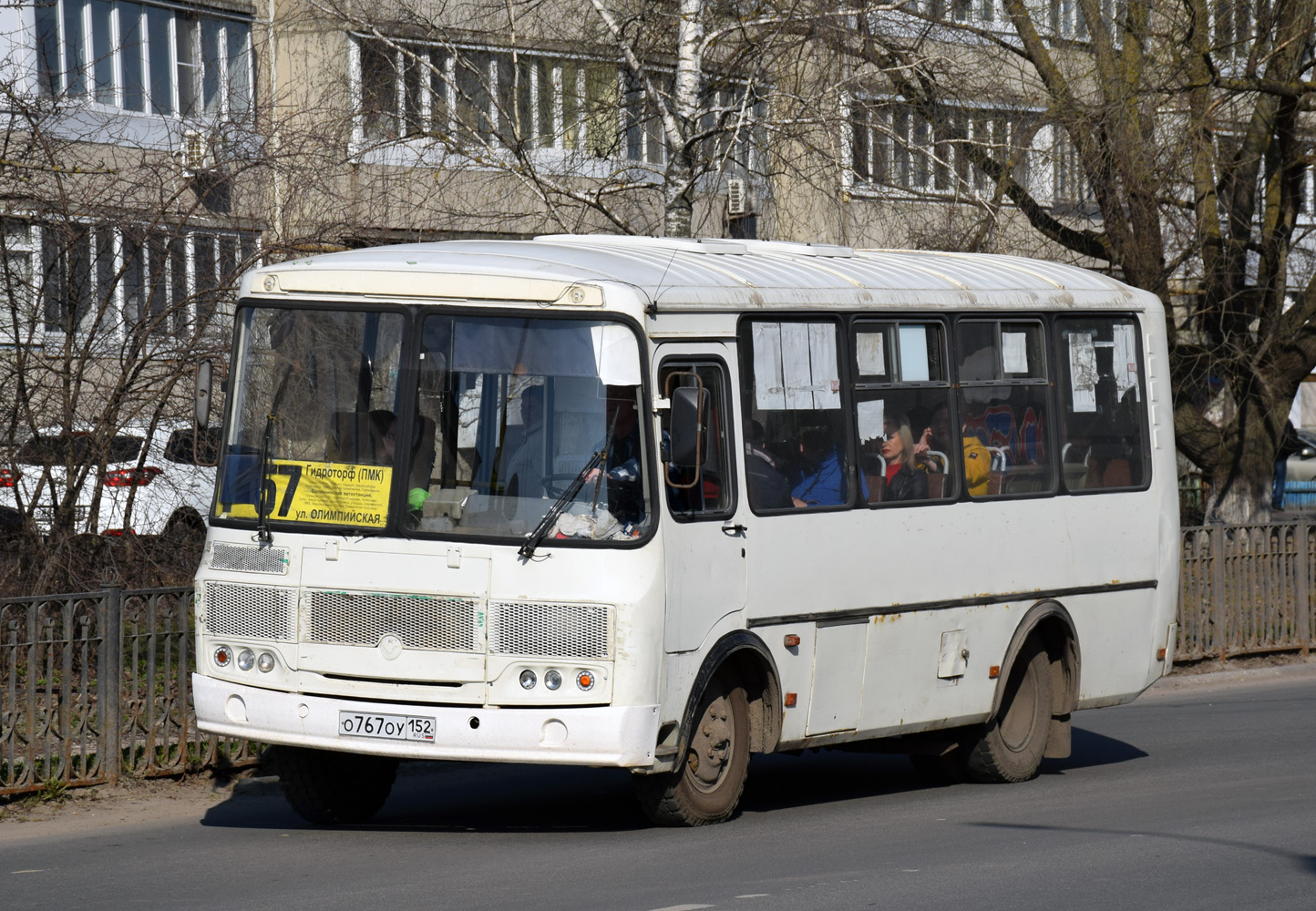 Ніжагародская вобласць, ПАЗ-32054 № О 767 ОУ 152