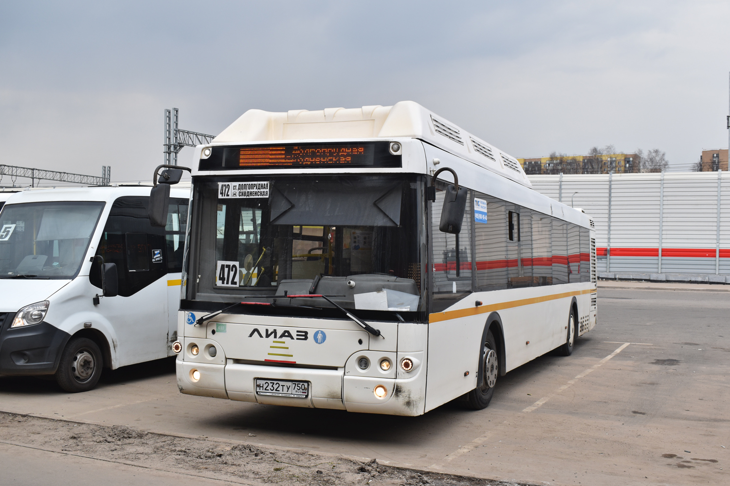 Московская область, ЛиАЗ-5292.67 (CNG) № Н 232 ТУ 750