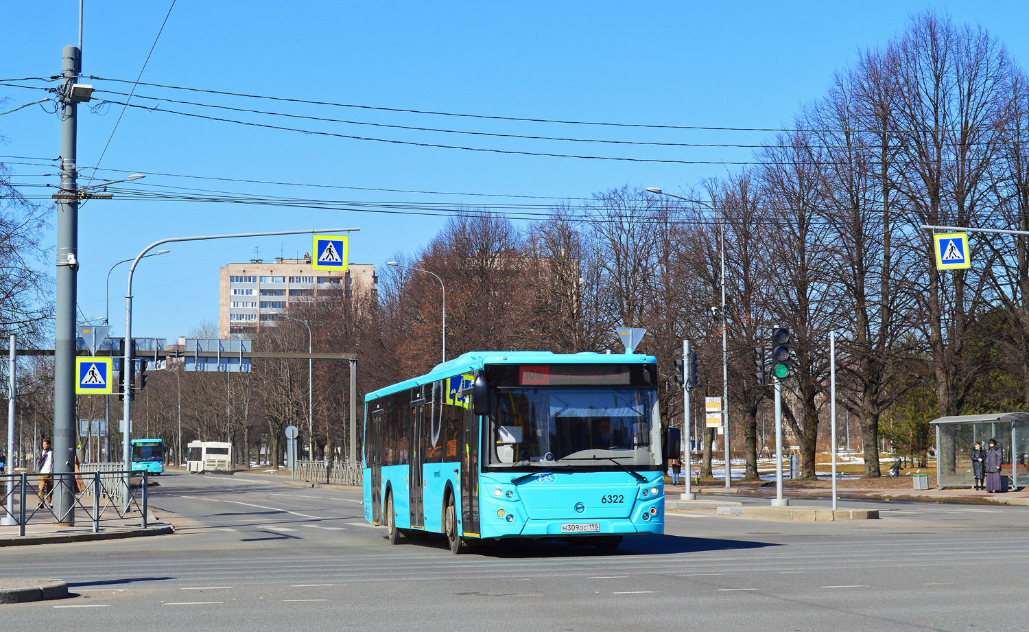 Санкт-Петербург, ЛиАЗ-5292.65 № 6322