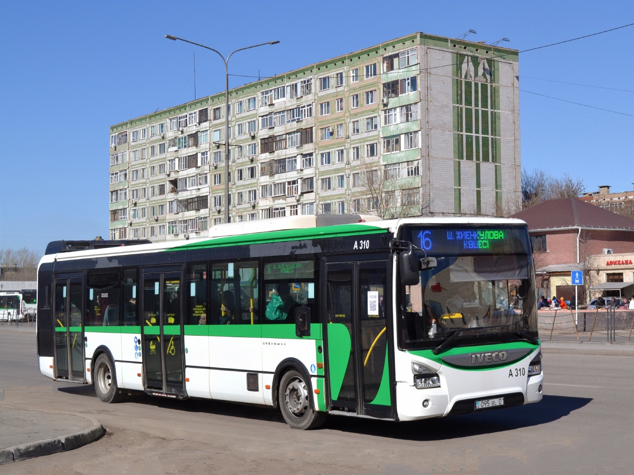 Астана, IVECO Urbanway 12M (СарыаркаАвтоПром) № A310