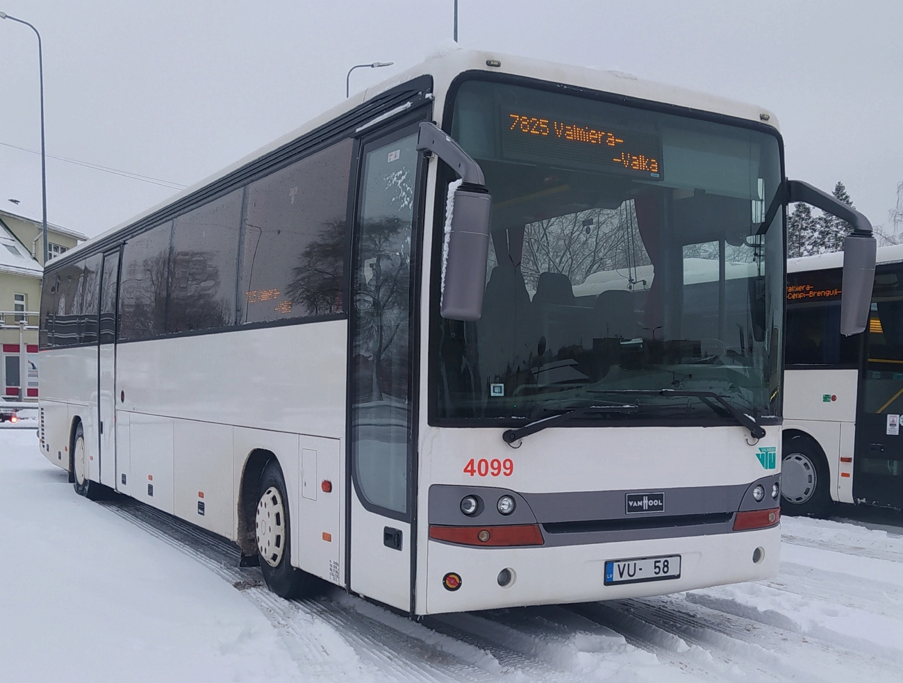 Латвия, Van Hool T916TL № 4099