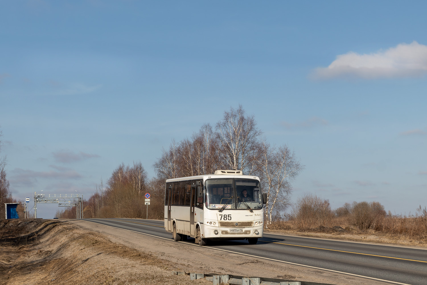 Ярославская область, ПАЗ-320414-05 "Вектор" (1-1) № 785