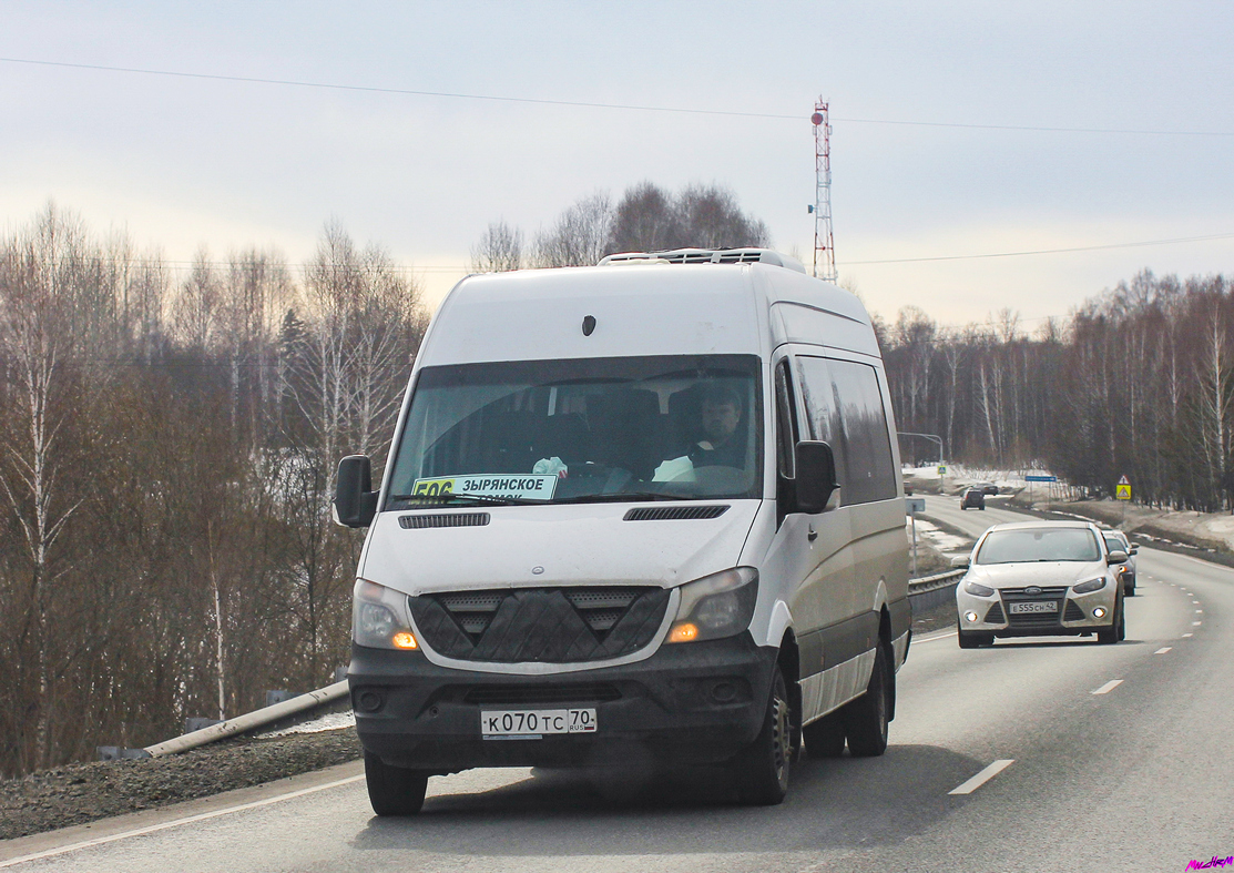 Obwód tomski, Luidor-223602 (MB Sprinter) Nr К 070 ТС 70