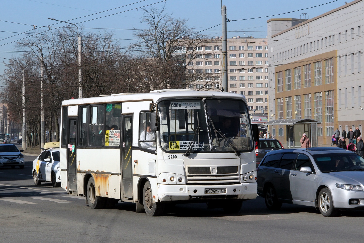 Ленинградская область, ПАЗ-320402-05 № 9200