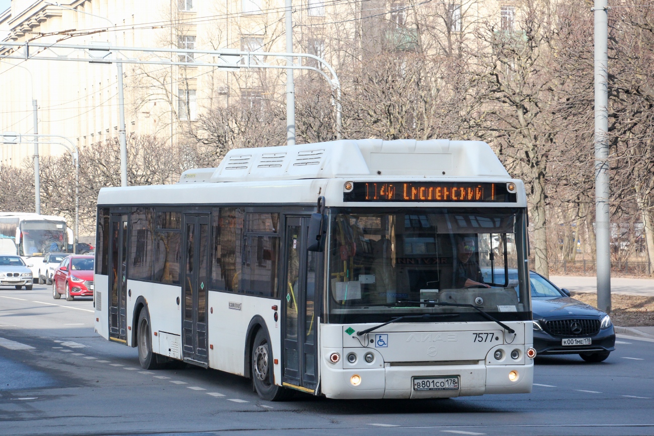 Санкт-Петербург, ЛиАЗ-5292.71 № 7577