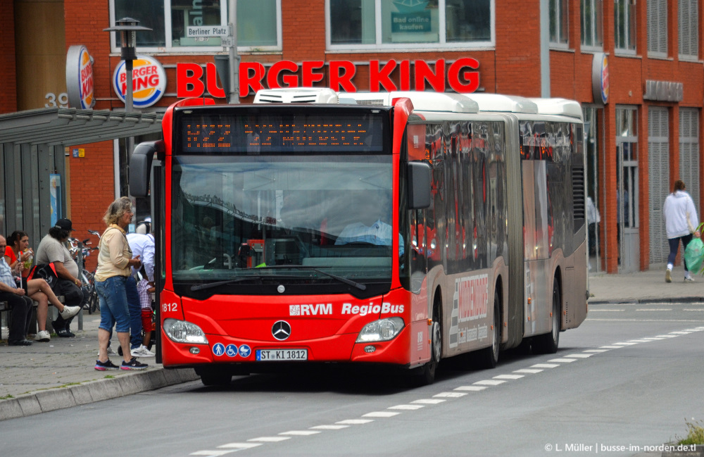 Северный Рейн-Вестфалия, Mercedes-Benz Citaro C2 G № 1812