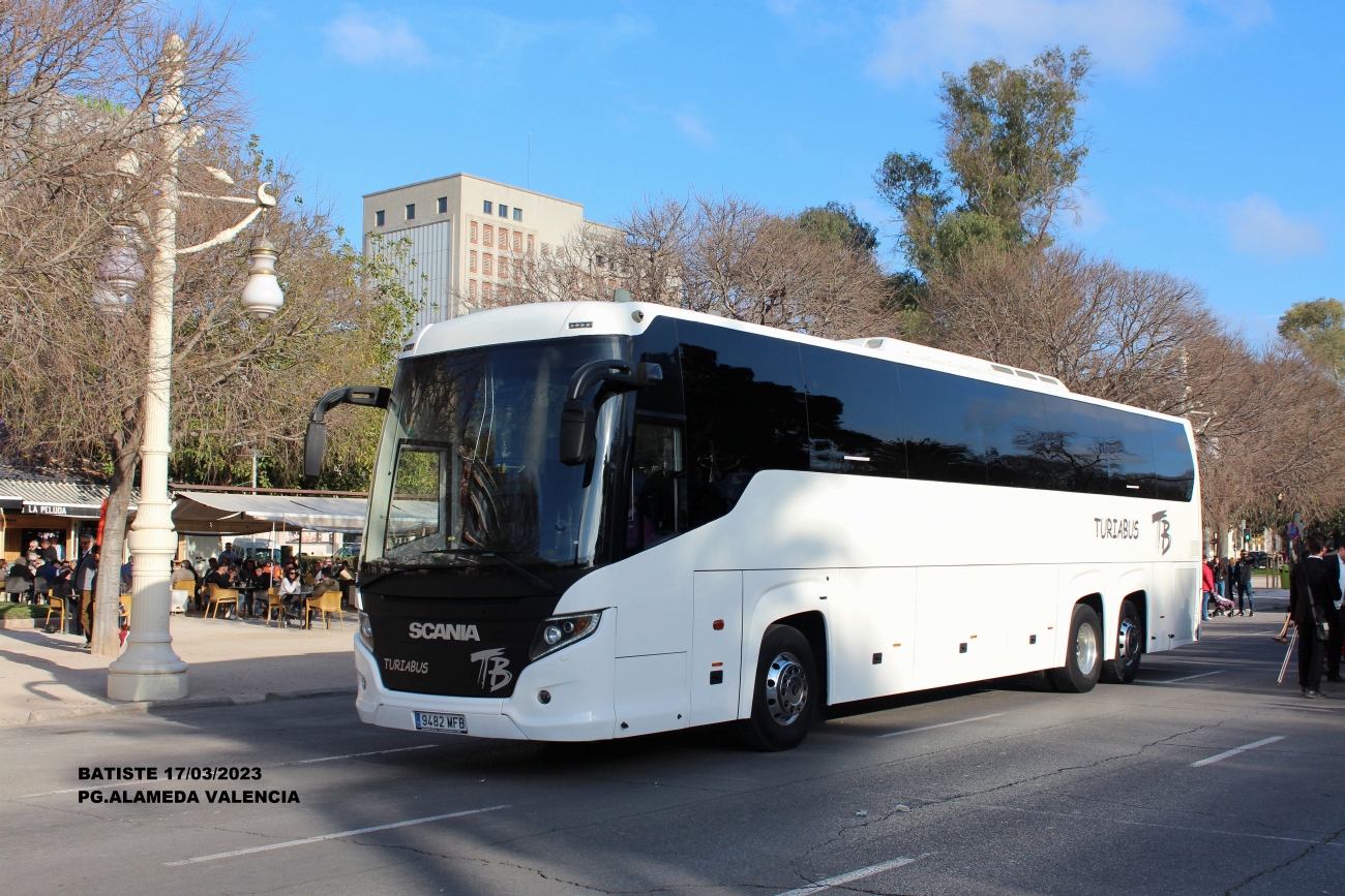 Испания, Scania Touring HD 13.7 № 9482 MFB