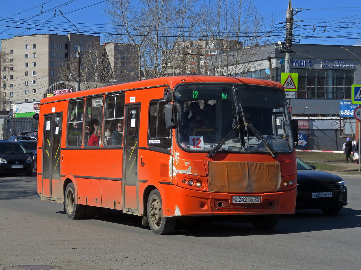 Кировская область, ПАЗ-320414-05 "Вектор" (1-2) № В 242 ТО 43