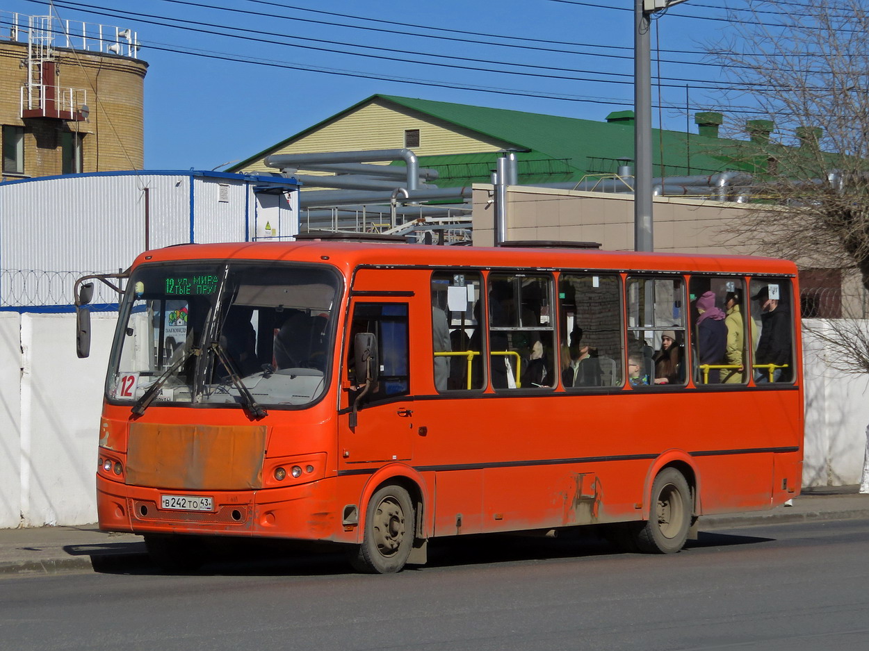 Кировская область, ПАЗ-320414-05 "Вектор" (1-2) № В 242 ТО 43