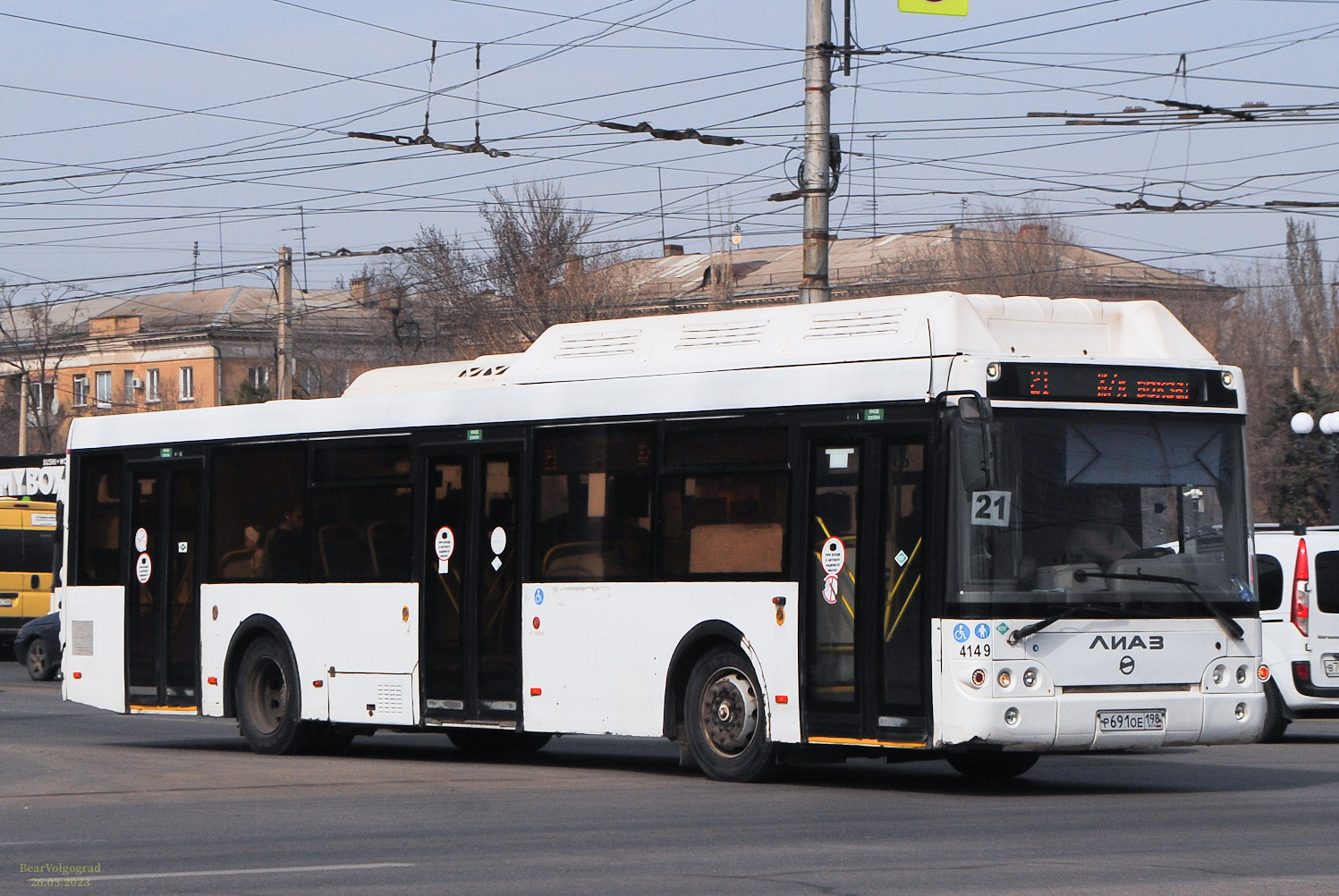 Volgograd region, LiAZ-5292.67 (CNG) # 4149