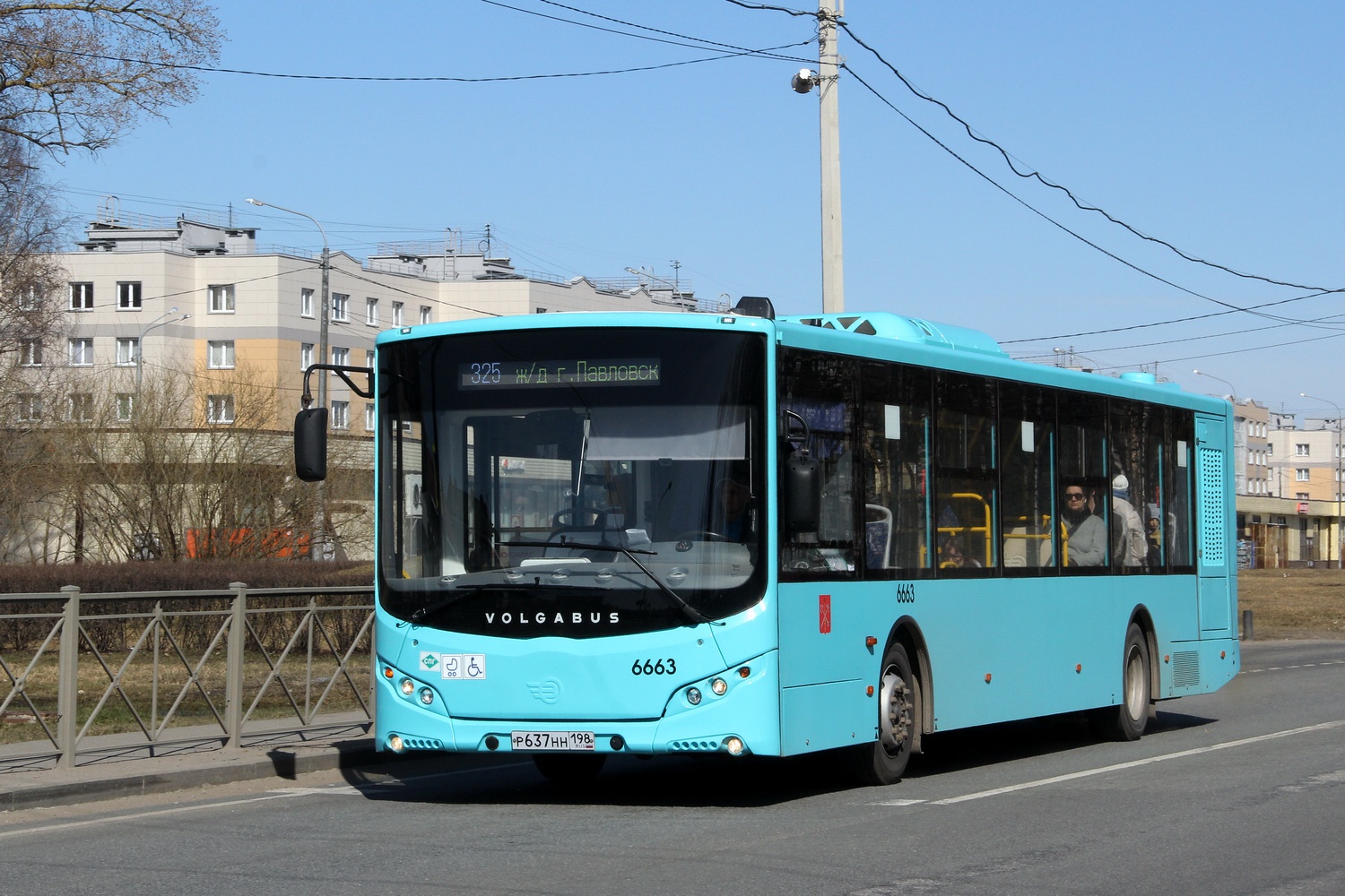 Санкт-Петербург, Volgabus-5270.G4 (LNG) № 6663