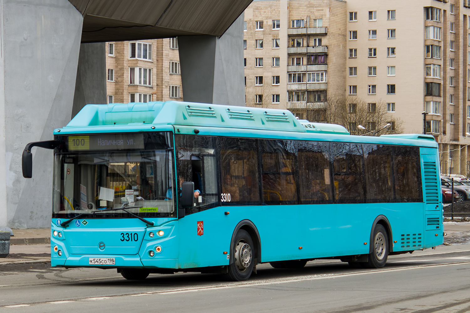 Санкт-Петербург, ЛиАЗ-5292.67 (CNG) № 3310