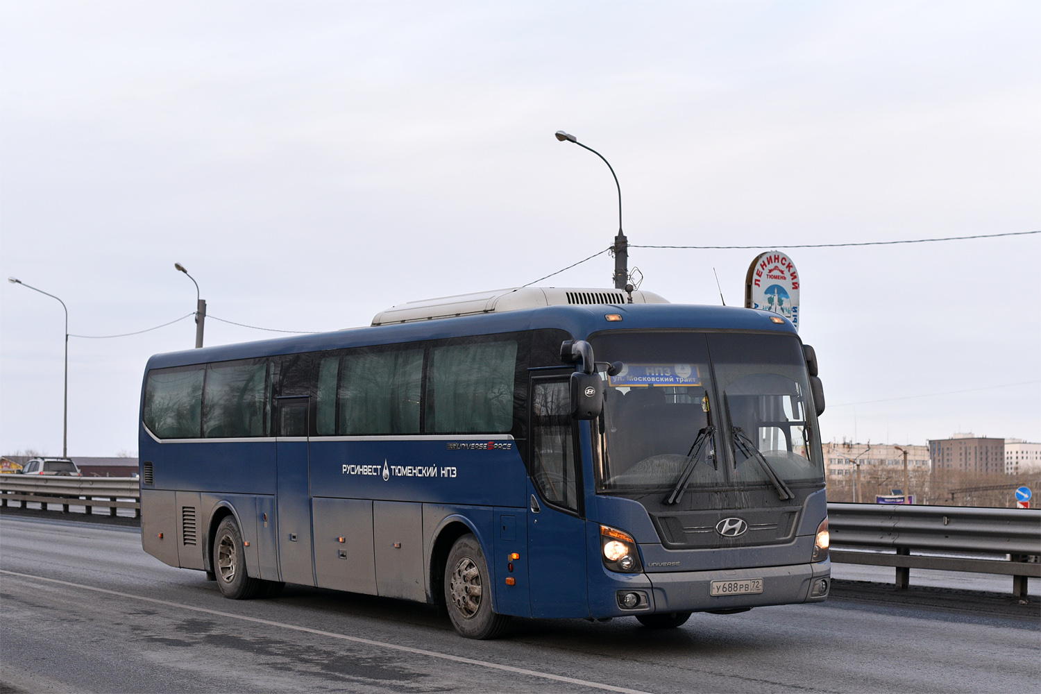 Tumen region, Hyundai Universe Space Luxury Nr. У 688 РВ 72